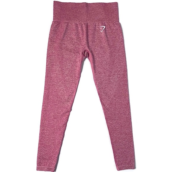Gymshark Pants - Gymshark | VITAL SEAMLESS 2.0 Leggings | Chilli Red Marl | Woman’s Size Small
